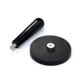 Wrapping magnet with plastic handle, 66mm, holds 20 KG
